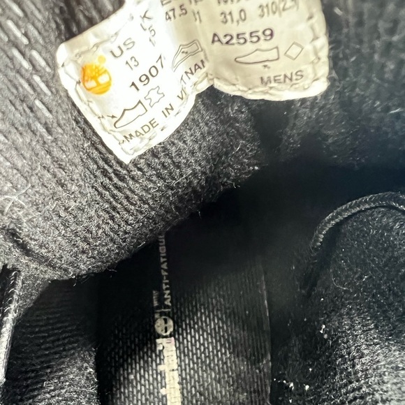 TIMBERLAND Men’s 6'' Waterproof Casual Boots Black - Picture 15 of 15